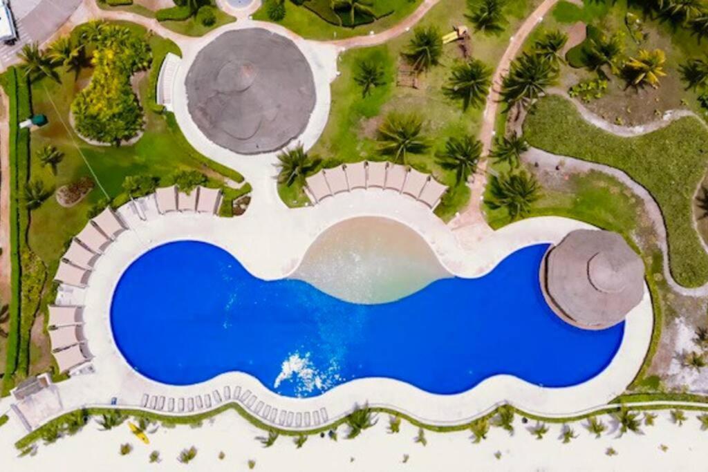 Reef Beachfront 3Bdr Apartment By Casa Paraiso カンクン エクステリア 写真