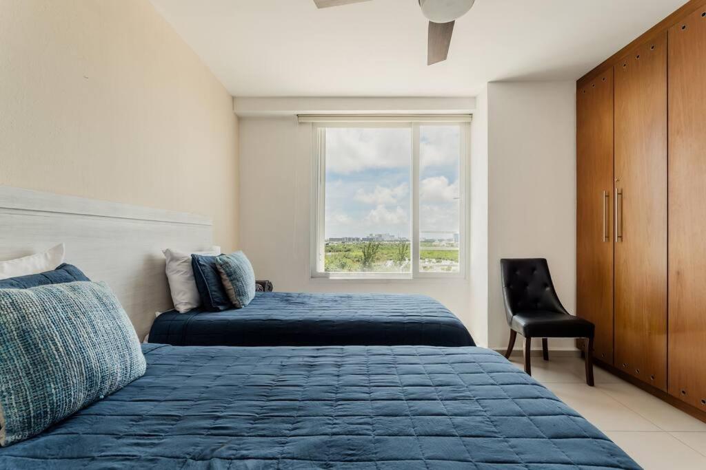 Reef Beachfront 3Bdr Apartment By Casa Paraiso カンクン エクステリア 写真