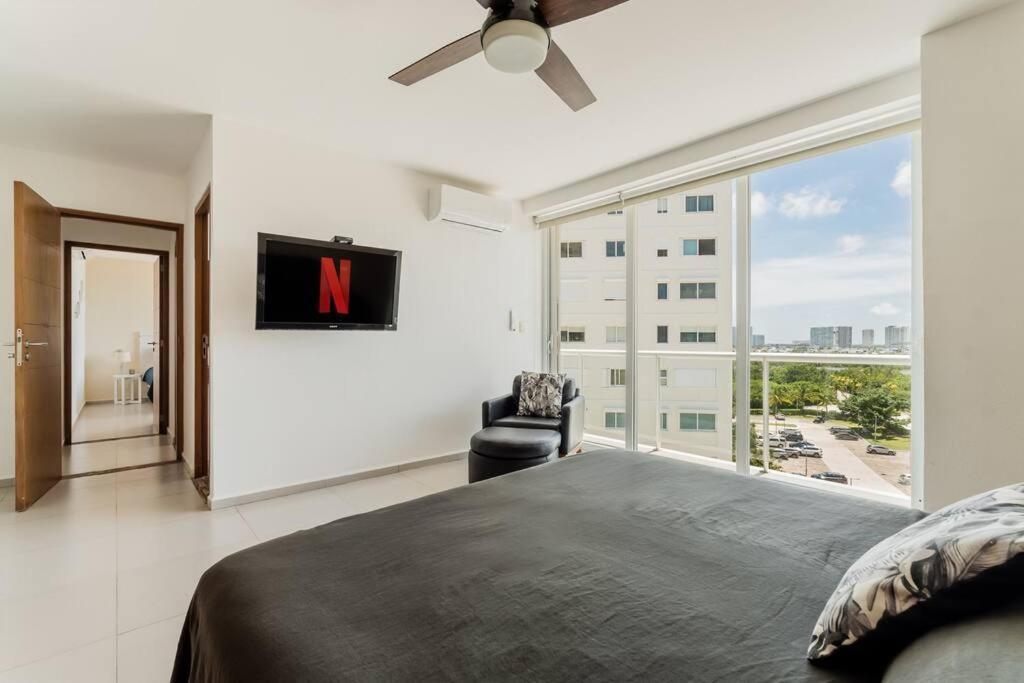 Reef Beachfront 3Bdr Apartment By Casa Paraiso カンクン エクステリア 写真