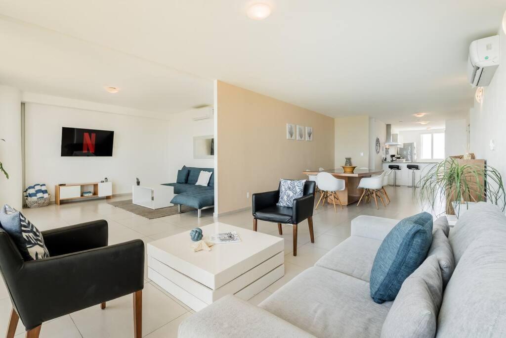 Reef Beachfront 3Bdr Apartment By Casa Paraiso カンクン エクステリア 写真