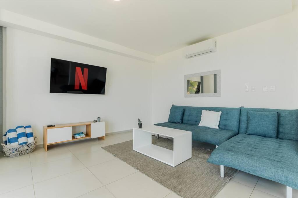 Reef Beachfront 3Bdr Apartment By Casa Paraiso カンクン エクステリア 写真